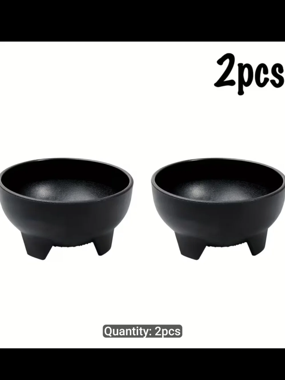 Footed Salsa Bowl Set - 2 Pieces